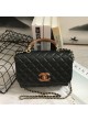 Chanel leather shoulder bag           