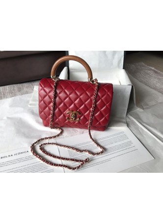 CHANEL TOP HANDLE HAND BAG   