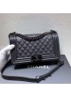 BOY CHANEL BAG CAVIAR DIAMOND 25