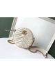 GUCCI MARMONT MINI ROUND SHOULDER BAG 