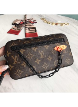 LV MONOGRAM TRUNK CLUTCH  