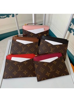 LV PORTE-CARTE ZIPPE CARD HOLDER